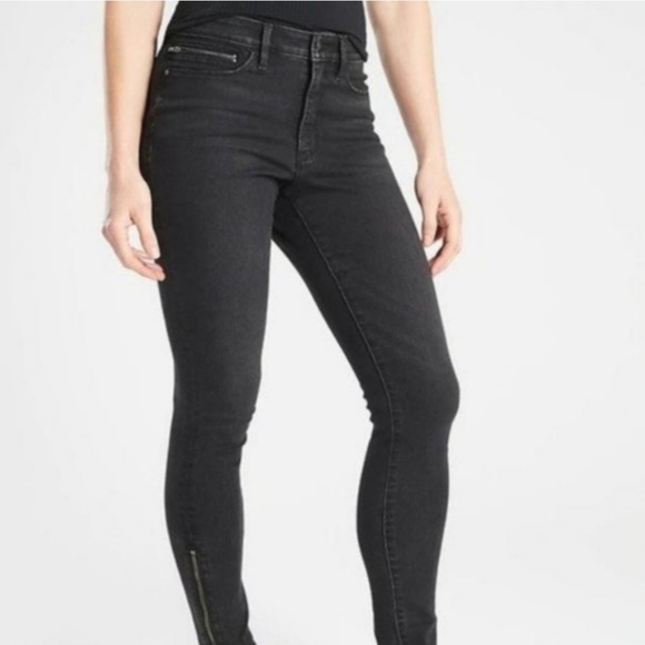 Athleta Sculptek Ultra Skinny Zip Jeans - Picture 2 of 11